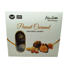 Шоколадні цукерки MonLasa з арахісом та медовою карамеллю 140 г