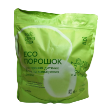 ЕКО Порошок Green Max натуральний концентрат для прання дитячих речей 1 кг