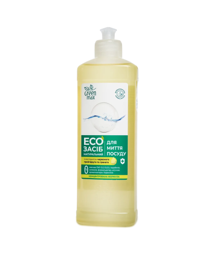 ЕКОзасіб Green Max натуральний для миття посуду 500 мл