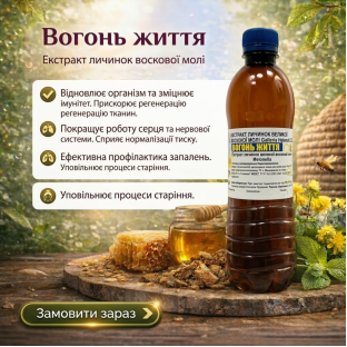 Екстракт воскової молі: що це і для чого