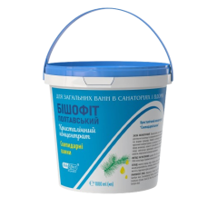 Бішофіт Полтавський Скипидарні ванни BishEffect кристалічний для ванн 1000 г