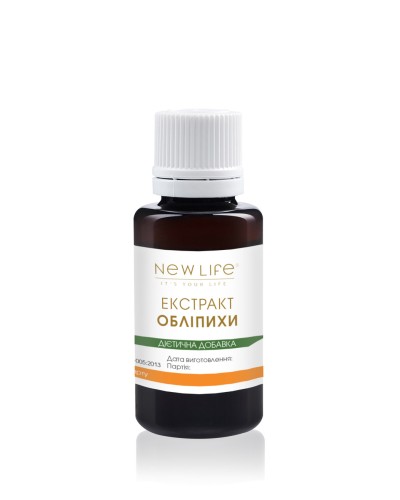Экстракт Облепихи, 30 мл, NEW LIFE