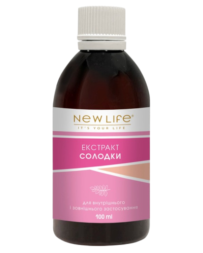 Екстракт солодки NEW LIFE 100 мл