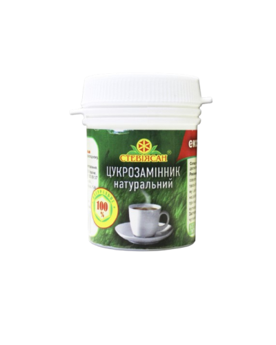 Екстракт стевії сухий Стевіясан у порошку, натуральний підсолоджувач, 10 г
