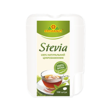 Екстракт стевії сухий Стевіясан, натуральний підсолоджувач, 100 табл.