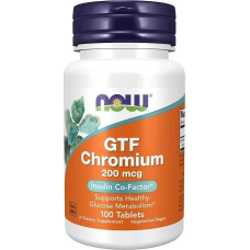 Now Foods GTF Chromium 200 мкг 100 tab
