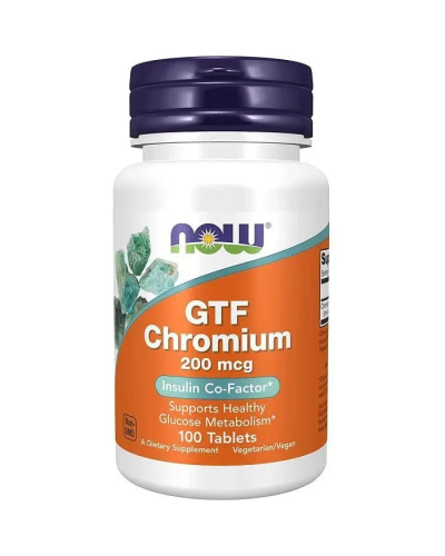 Now Foods GTF Chromium 200 мкг 100 tab