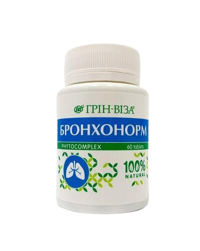 Бронхонорм Грін-Віза 60 табл.