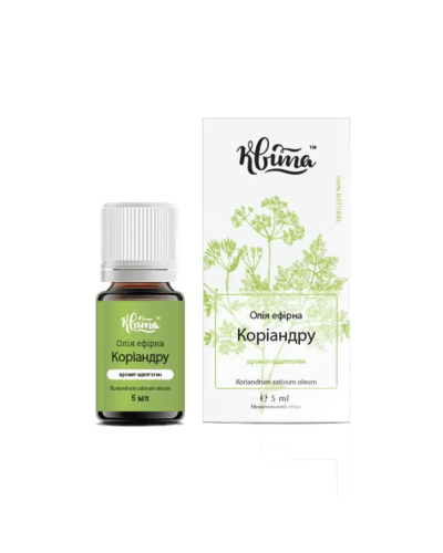 Ефірна олія коріандру ТМ Квіта 5 мл
