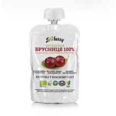 Бруснична паста LiQberry дой-пак 100 мл