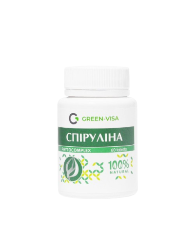 Спіруліна (екстракт) Грін-Віза 60 табл.