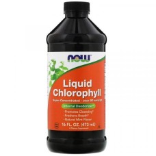 Now Foods Liquid s Chlorophyll & Mint Рідкий Хлорофіл 473 мл