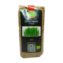 Зерно жита для пророщування органічне, 400 р, Organic Country