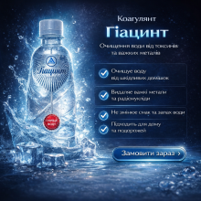 Водоочисник Гіацинт (коагулянт) 330 мл