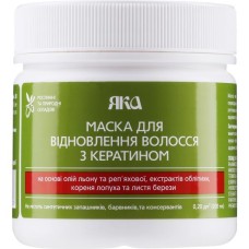 Маска Яка для відновлення волосся з кератином, 200 мл
