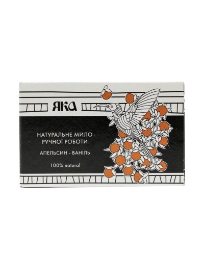 Мило Апельсин-ваніль, 75 г, Яка