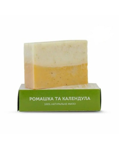 Мило Ромашка та календула Яка 75 г