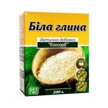 Глина біла харчова Касороб з клітковиною зародків пшениці 200 г