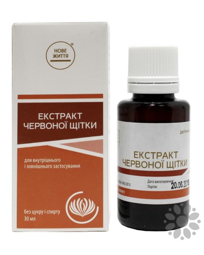 Екстракт Червоної щітки, 30 мл, NEW LIFE