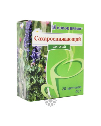 Фіточай Цукрознижуючий 20 пак. ТМ Новий Час