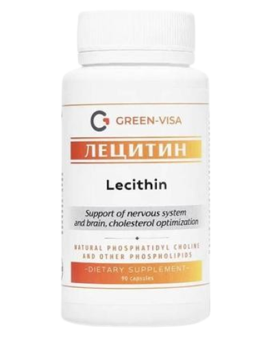 Дієтична добавка Лецитин Грін-Віза 90 капс.