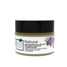 Денний крем для обличчя EcoKrasa інтенсивне живлення з пребіотиками захист від холоду та вітру 50 мл