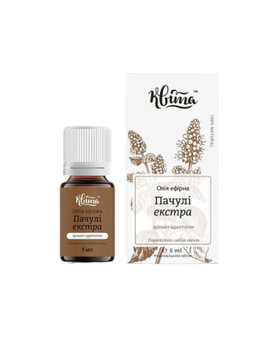 Ефірна олія пачулі ТМ Квіта 5 мл