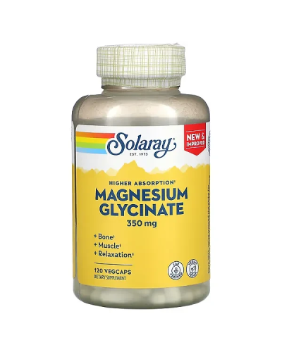 Solaray Магнію гліцинат 350 мг 120 vegcaps