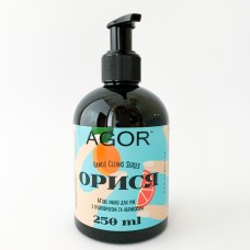 Рідке мило для рук AGOR Орися з грейпфрутом та абрикосом 250 мл