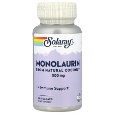 Solaray Монолаурин з кокосу 60 vegcaps