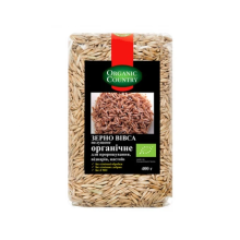 Зерно вівса неочищене органічне Organic Country 400 г