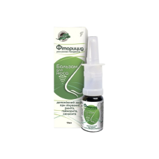 Бальзам для носа (краплі) від гаймориту ФІТОРИЦИД (на основі фітора) 10 мл