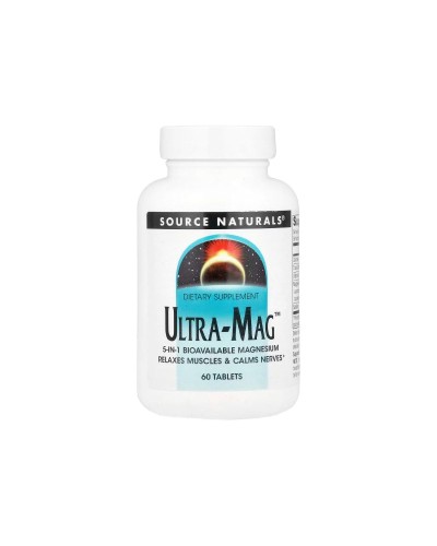 Source Naturals Ultra-Mag Magnesium Complex Магнієвий комплекс 60 табл.