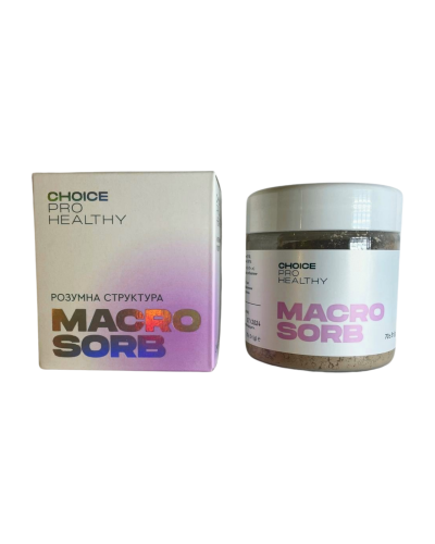 Макросорб Choice – "розумний" сорбент та джерело мінералів 70 г