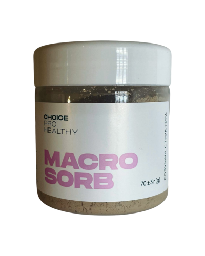 Макросорб Choice – "розумний" сорбент та джерело мінералів 70 г