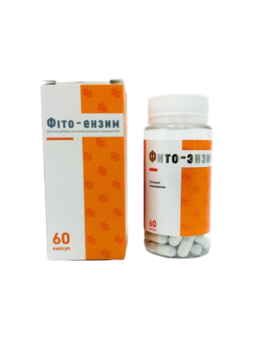 Фіто-Ензім для подшлункової залози 60 капс.