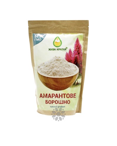 Амарантове борошно "Жива Крапля", 1 кг