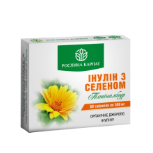 Інулін з селеном Рослина Карпат 60 табл. по 500 мг