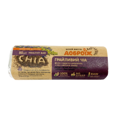 Корисний батончик Грайливий чia Доброїж 50 г