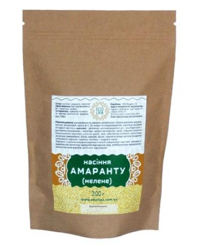 Клітковина амаранту Еколія 200 г