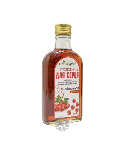 Фітосироп для серця Апіпродукт глодовий 200 мл