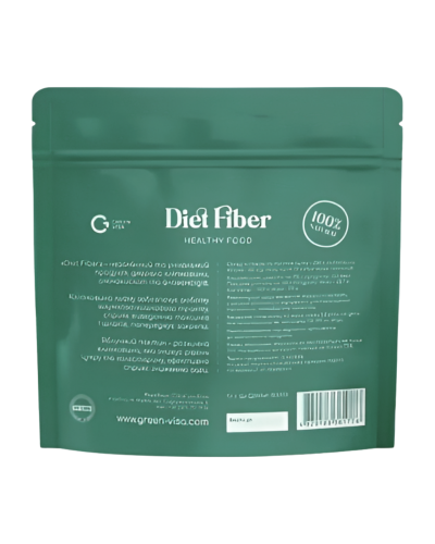 Клітковина льону з яблучним пектином Diet Fiber Грін-Віза 300 г