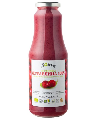 Журавлинна паста LiQberry 1000 мл