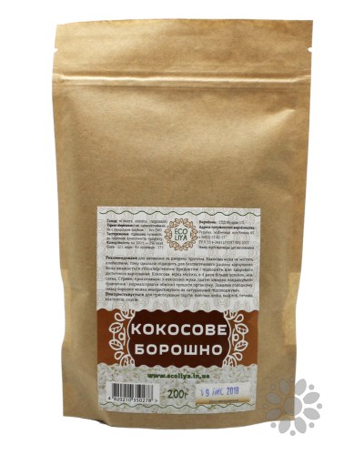 Кокосове борошно Еколія 200 г