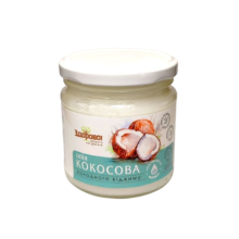 Кокосова олія Здорово нерафінована холодного віджиму 200 мл