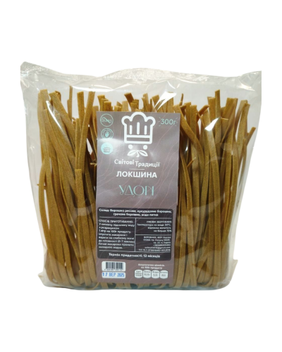 Локшина Удон (без глютену) "Світові традиції" 300 г