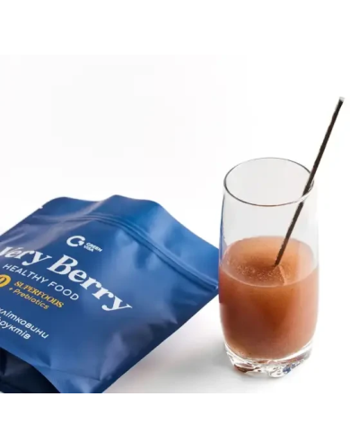 Коктейль клітковини з ягід і фруктів Very Berry Грін-Віза 300 г
