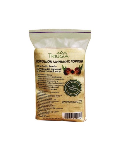 Порошок мильних горіхів Триюга 125 г
