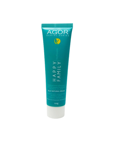 Натуральна профілактична зубна паста  HAPPY FAMILY AGOR 120 г