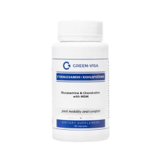Комплекс Глюкозамін + Хондроїтин + МСМ Грін-Віза 90 капс.